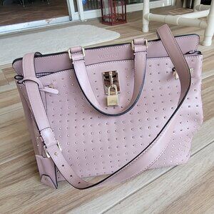 Valentino RockStud JoyLock Pink Shoulder Leather Handbag